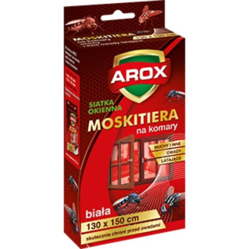 Przejdź do produktu Moskitiera biała 100x100 + rzep siatka na okno AROX