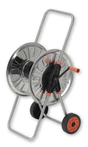 Przejdź do produktu BRADAS WÓZEK NA WĄŻ 1/2'' 80m CARINOX STAL W-WA 