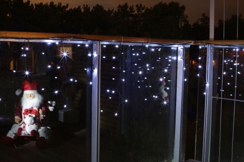 Przejdź do produktu Kurtyna sople 60 LED zewn białe 3m 38-612 