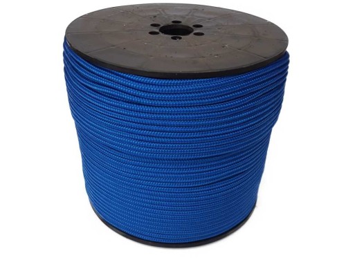 Przejdź do produktu Linka plandekowa niebieska PPR do plandek 6 mm plandeka 