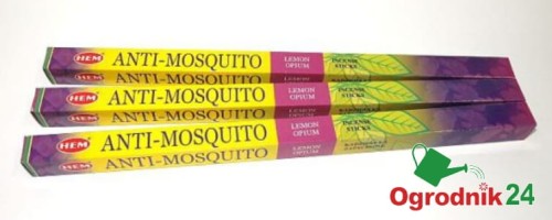 Przejdź do produktu KADZIDEŁKA NA KOMARY MESZKI LEMON-OPIUM 8 SZT