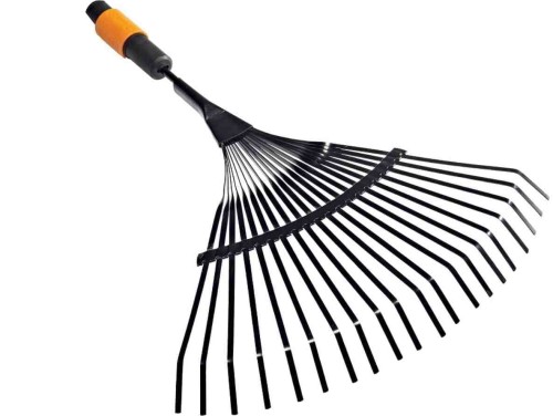 Przejdź do produktu Grabie do liści metalowe Fiskars QuikFit 43cm Fiskars 1000644