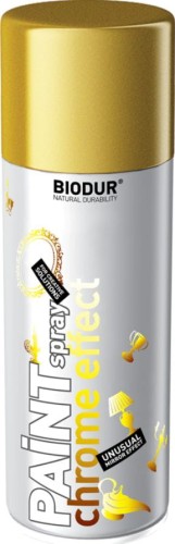 Przejdź do produktu Farba lakier w sprayu złoty chrom 400ml BIODUR 4414