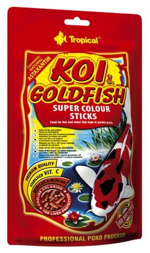 Przejdź do produktu TROPICAL KOI&GOLDFISH COLOUR STICKS 120G