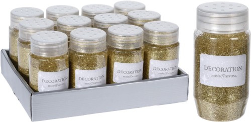 Przejdź do produktu Brokat złoty 100g do dekoracji ozdób świątecznych 697018