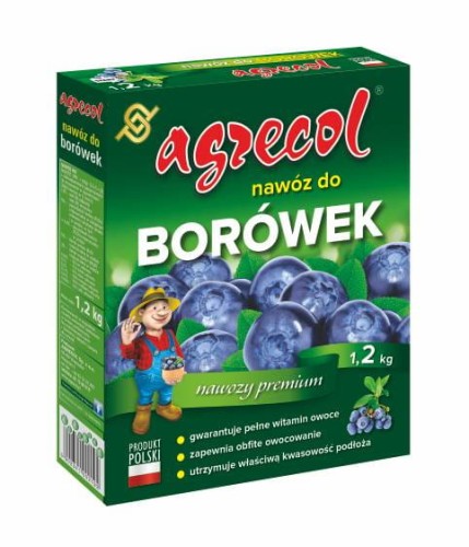 Przejdź do produktu Nawóz do borówek amerykańskich 1,2kg AGRECOL