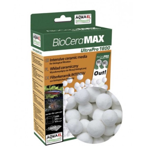 Przejdź do produktu AQUAEL WKŁAD BIOCERAMAX ULTRAPRO 1600 1L W-WA