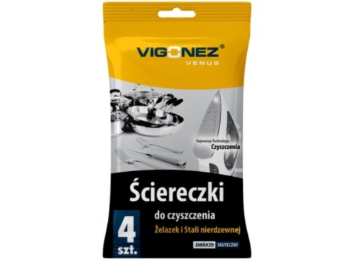 Przejdź do produktu Ściereczki do czyszczenia żelazka garnków stali nierdzewnej 4szt