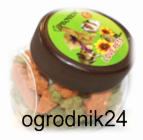 Przejdź do produktu PV SPECJAŁ DLA KRÓLIKÓW I GRYZONI MIX MARCHEWKOWY K-05 130G W-WA