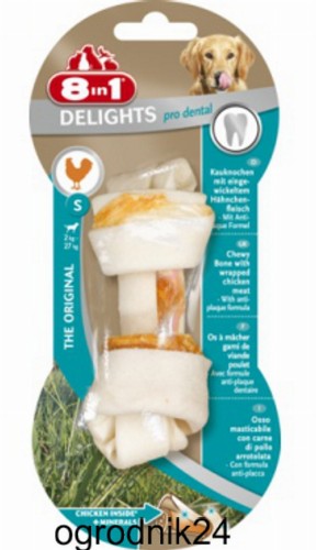 Przejdź do produktu ZOLUX  T102625 PRZYSMAK DENTAL DELIGHTS BONES 8in1 S 1SZT DLA PSA W-WA