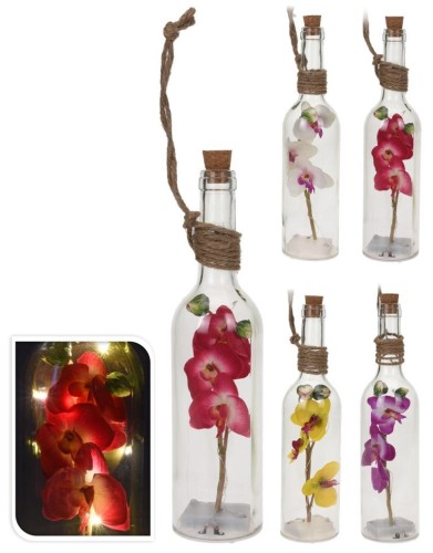 Przejdź do produktu Butelka orchidea storczyk do powieszenia led  179071 ozdoba 