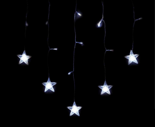 Przejdź do produktu Kurtyna led na baterie biała 14L 1m 10-602