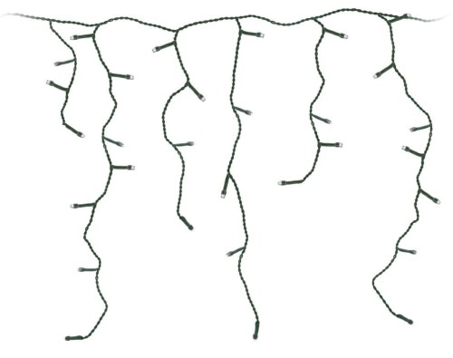 Przejdź do produktu Lampki kurtyna 90 led biały zimny 3m 259049 ozdoba