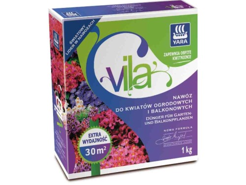 Przejdź do produktu Nawóz do kwiatów ogrodowych balkonowych kwitnących 1 kg VILA
