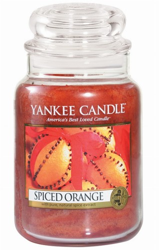 Przejdź do produktu Świeca w słoiku Spiced Orange cytrusy imbir Yankee Candle 