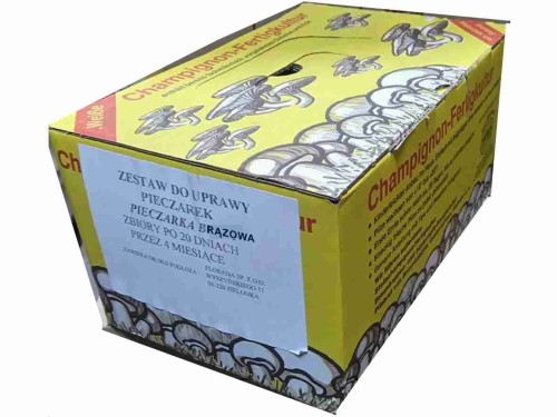 Przejdź do produktu Grzybnia pieczarka brązowa 5kg do uprawy w domu 