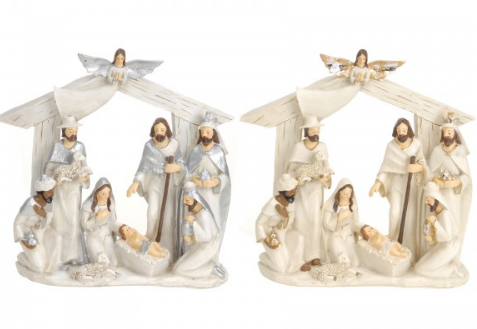 Przejdź do produktu Szopka bożonarodzeniowa 21,5cm 745576 ozdoby świąteczne