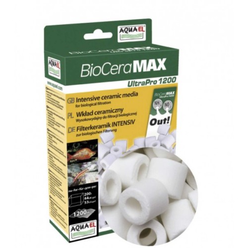 Przejdź do produktu AQUAEL WKŁAD BIOCERAMAX PRO 1200 1L W-WA