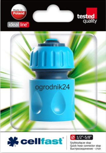 Przejdź do produktu 50-125 szybkozłączka do węży ogrodniczych STOP 3/4" 