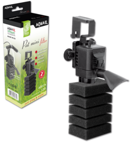 Przejdź do produktu AQUAEL FILTR PAT MINI 120L OCZYSZCZA NAPOWIETRZA