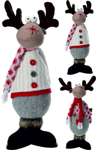 Przejdź do produktu Renifer figurka teleskopowe nogi 40-93cm 246018