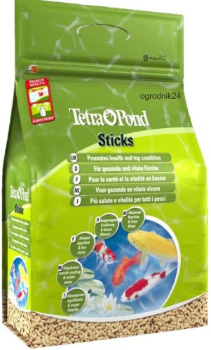 Przejdź do produktu Tetra Pond pokarm dla ryb sticks 3,5l 203303 oczka wodne