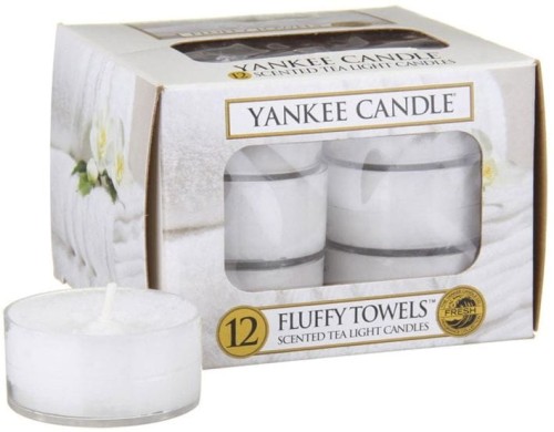 Przejdź do produktu Yankee Candle tealight Fluffy Towels 12szt zapach prania