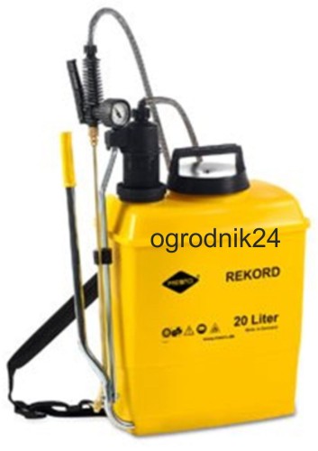 Przejdź do produktu PROFESJONALNY OPRYSKIWACZ PLECAKOWY REKORD 20L W-WA