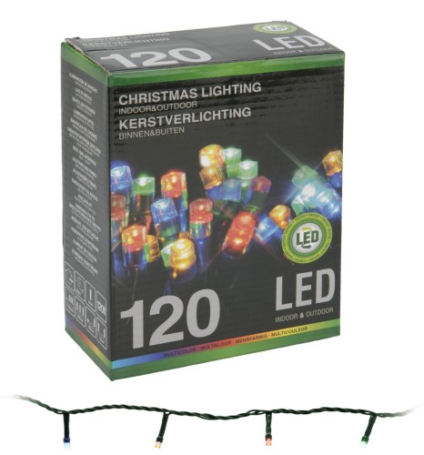 Przejdź do produktu Lampki choinkowe kolorowe 120 LED  004070