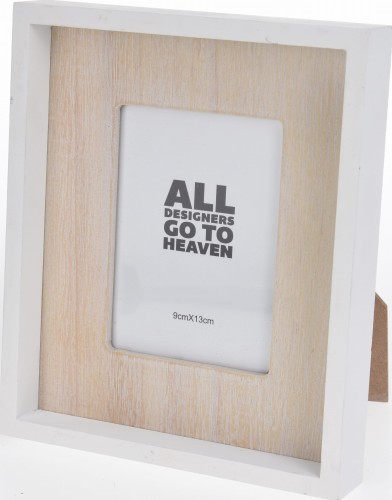 Przejdź do produktu Foto ramka na zdjęcia 9x12cm biała 595059