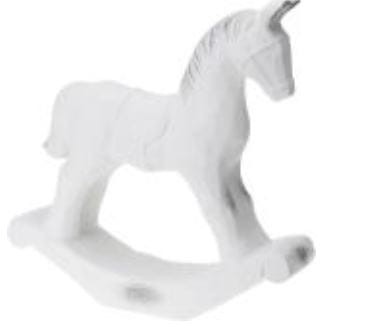 Przejdź do produktu Koń na biegunach konik 251913 figurka ozdoba 