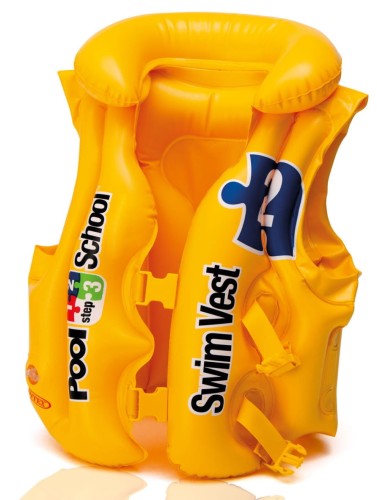 Przejdź do produktu Dmuchana kamizelka do nauki pływania 3-6 lat kapok Intex 58660 