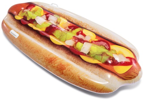 Przejdź do produktu Materac do pływania Hot-Dog 180x89 Intex 58771