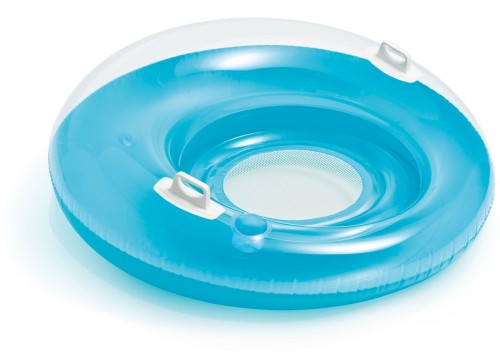 Przejdź do produktu Dmuchane koło fotel niebieski z siatką INTEX 58883