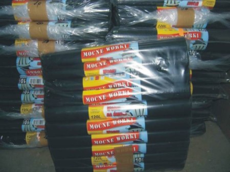 WOREK WORKI NA ŚMIECI 150L MOCNE 