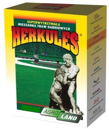 Przejdź do produktu Trawa gazonowa Herkules odporna na deptanie 1kg 40m2 Agroland