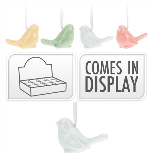 Przejdź do produktu Ptaszek wiszący ozdoba figurka 6cm 124521