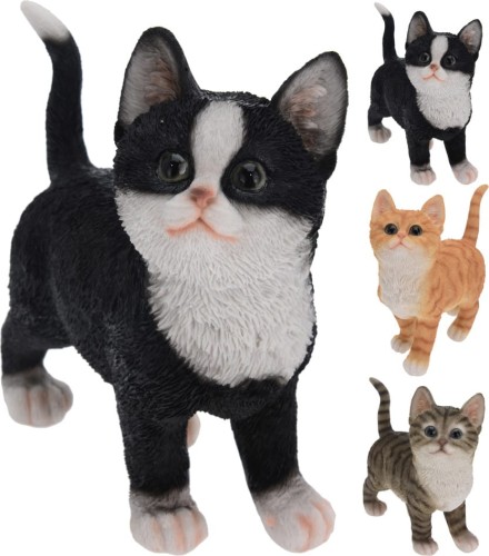 Przejdź do produktu Kot figurka ozdoba stojąca 20cm 156621 