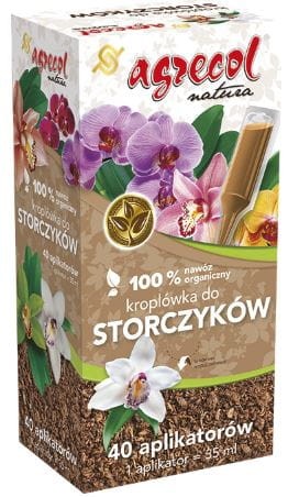 Przejdź do produktu Kroplówka do storczyków nawóz organiczny 40x35ml AGRECOL