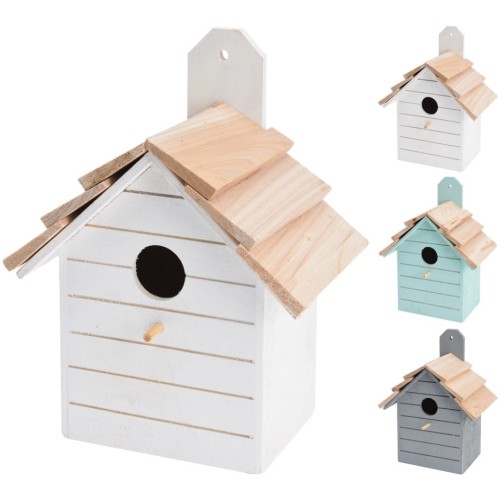 Przejdź do produktu Domek drewniany dla ptaków 17,5 cm budka lęgowa 170795
