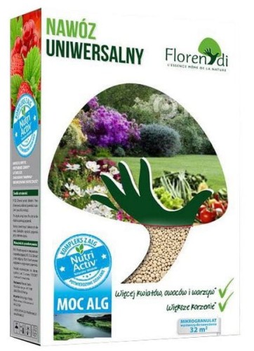 Przejdź do produktu Nawóz algi morskie uniwersalny 800g FLORENDI NUTRIACTIV