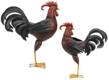 Przejdź do produktu Kogut figurka stojąca ogrodowa 53x46x18cm 584199