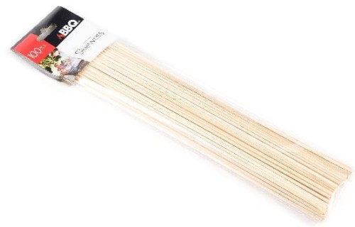 Przejdź do produktu Patyczki do szaszłyków drewniane 30cm 100szt 488030