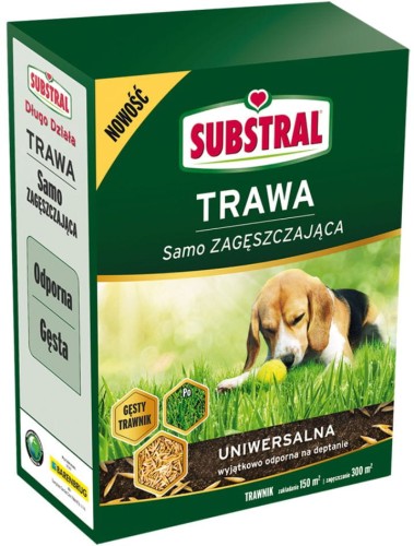 Przejdź do produktu Trawa Uniwersalna samozagęszczająca 3kg Substral
