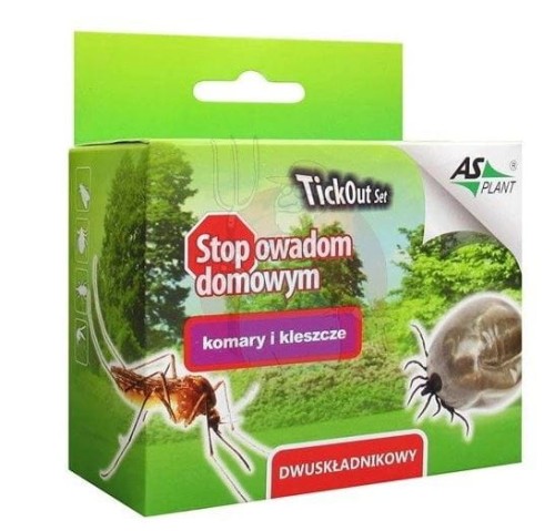 Przejdź do produktu Środek komary kleszcze dwuskładnik TICKOUT 2 x 50ml