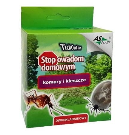 Przejdź do produktu Środek komary kleszcze dwuskładnik TICKOUT 2 x 250ml na 500m2