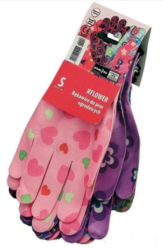 Przejdź do produktu Rękawice do prac ogrodowych rozm.M/6par 536 rflower