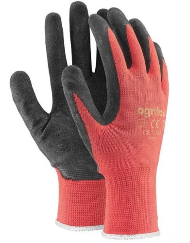Przejdź do produktu Rękawice ogrifox robocze 9 ox-lateks 12 par