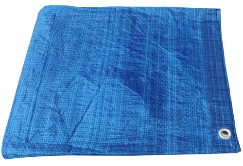 Przejdź do produktu Plandeka 5x8 m niebieska 70gr/m2 okryciowa ochronna