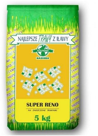 Przejdź do produktu Trawa z Iławy SUPER RENO 5kg renowacyjna do naprawy trawnika